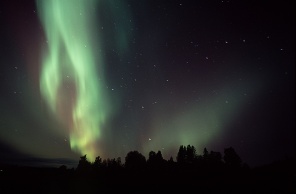Aurora borealis, autumn 2014