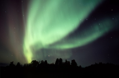 Aurora borealis, autumn 2014