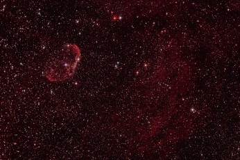 Crescent nebula, 12. 9. 2015