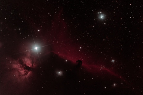 6. 11. 2015: Horsehead and Flame nebula