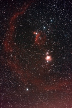 Orion constellation, Sony NEX-5N, Tamron 90/2.8 Di MACRO, Star Adventurer.